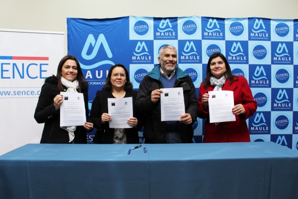 Cft Estatal Del Maule Y Sence Generaron Importante Alianza Para Llevar A Cabo Capacitacion Con Continuacion De Estudios Tecnicos Superiores La7 Cl